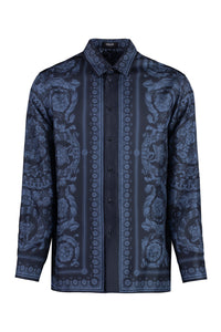 Printed silk shirt